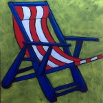 Beach Chair by Alan Rich