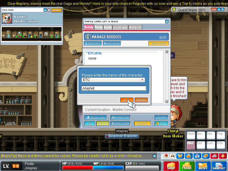 Maple trading system guide