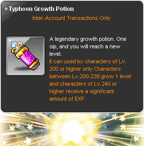 Typhoon Growth Potion