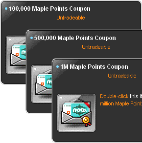 Maple Points Coupon