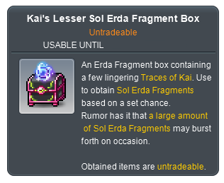 Kai's Lower Sol Erda Fragment Box