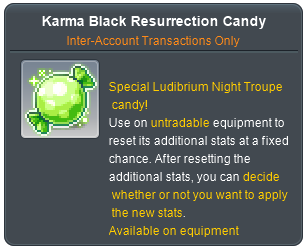 Karma Black Resurrection Candy