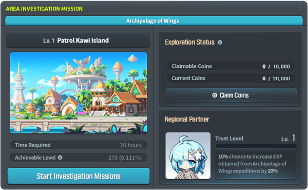 Area Investigation Mission