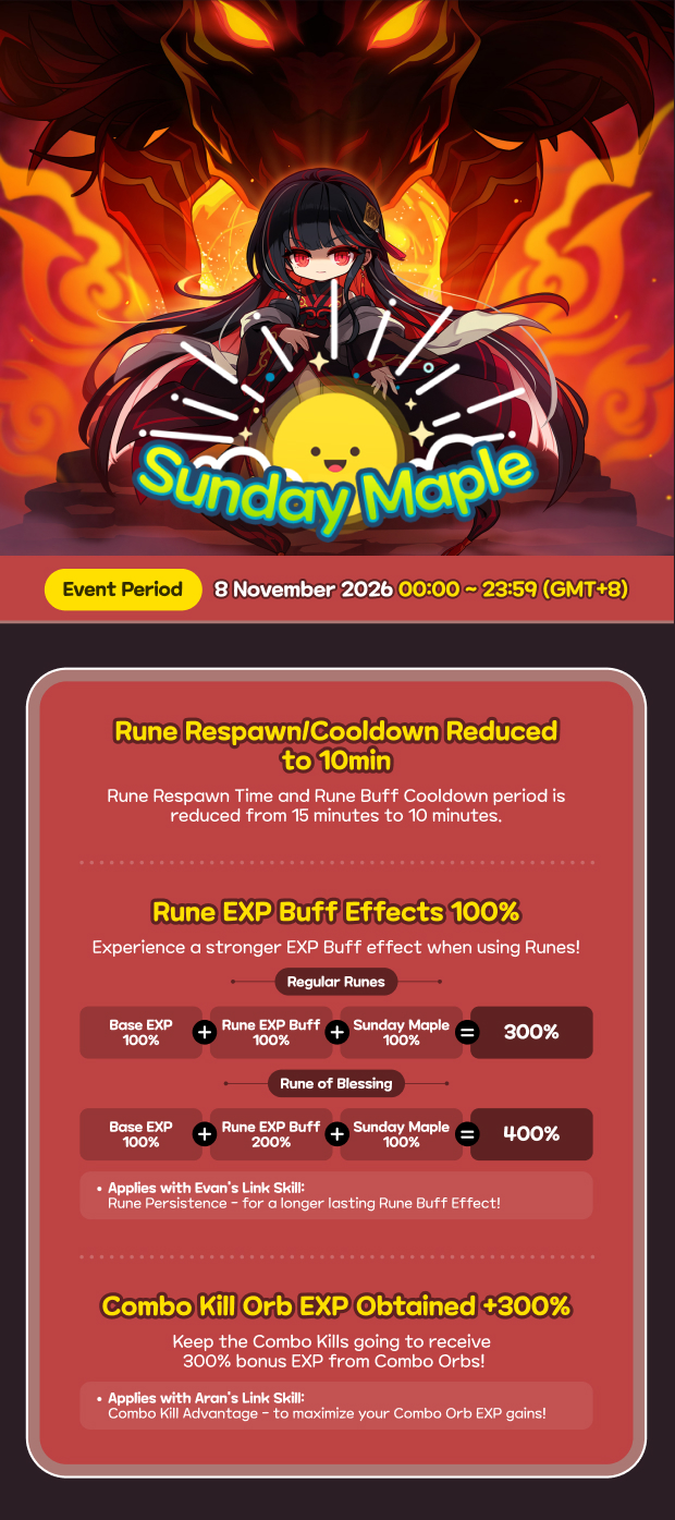 Sunday Maple Benefits - 8th November 2026